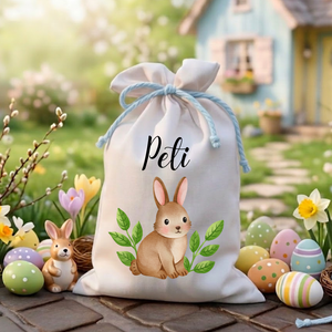 Névre szóló húsvéti tojásgyűjtő zsák  - Meska.hu