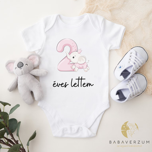 Szülinapos bababody, hosszú/ rövid ujjú  - Meska.hu