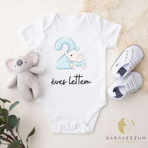 Szülinapos bababody, hosszú/ rövid ujjú  - Meska.hu