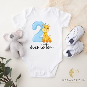 Szülinapos bababody, hosszú/ rövid ujjú  - Meska.hu
