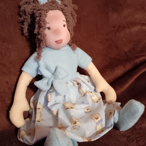 K�zműves Waldorf baba - baba - mama - baba játékok - waldorf játékok - Meska.hu