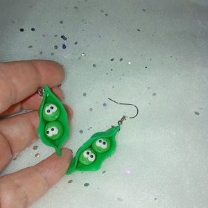 Igazi cukorborsó fülbevaló  - ékszer - fülbevaló - lógó fülbevaló - Meska.hu