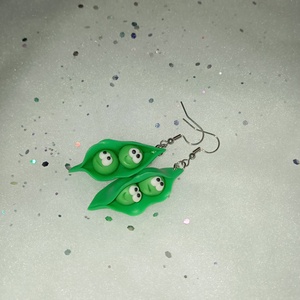 Igazi cukorborsó fülbevaló  - ékszer - fülbevaló - lógó fülbevaló - Meska.hu