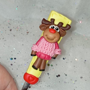 Rénis  kávéskanál teáskanál rénszarvas kakaós kanál  - otthon & életmód - konyhafelszerelés, tálalás - tálalás - bögre & csésze - Meska.hu