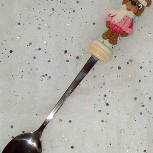 Macis lattés kanál kávéskanál teáskanál  - otthon & életmód - konyhafelszerelés, tálalás - tálalás - bögre & csésze - Meska.hu