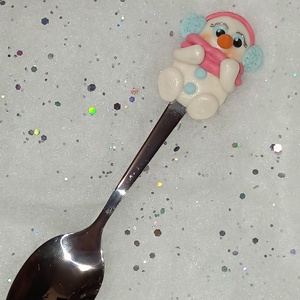 Hóemberkés kávéskanál teáskanál  - otthon & életmód - konyhafelszerelés, tálalás - tálalás - bögre & csésze - Meska.hu