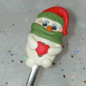 Hóemberkés Mokkás / kávéskanál  , Otthon & Életmód, Konyhafelszerelés, tálalás, Tálalás, Bögre & Csésze, Gyurma, MESKA