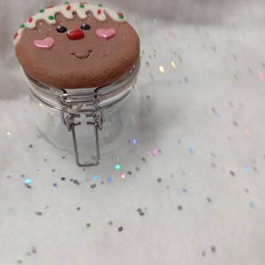 Kicsi Karácsonyi Mézis  Nasis - Cukorkás üveg  - otthon & életmód - konyhafelszerelés, tálalás - flaska, csatos üveg - Meska.hu