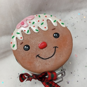 Karácsonyi Mézis  Nasis - Cukorkás üveg  - otthon & életmód - konyhafelszerelés, tálalás - flaska, csatos üveg - Meska.hu