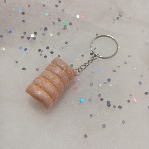 Kürtőskalács kulcstartó  - táska & tok - kulcstartó & táskadísz - kulcstartó - Meska.hu