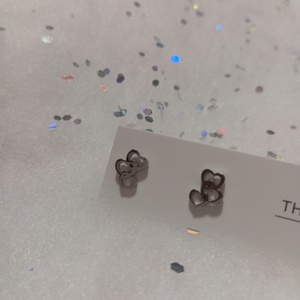 Szerelem bedugós fülbevaló   - ékszer - fülbevaló - pötty fülbevaló - Meska.hu