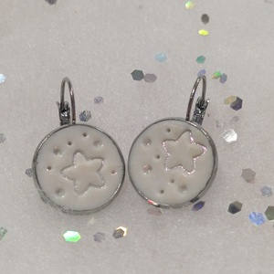 Tél fülbevaló   - ékszer - fülbevaló - lógó fülbevaló - Meska.hu