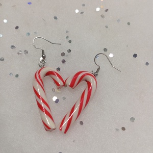 Nagy cukorpálca   fülbevaló   - Meska.hu