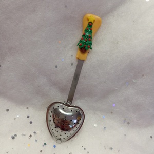 Karácsonyfa  tea áztató szivecske - otthon & életmód - konyhafelszerelés, tálalás - tálalás - bögre & csésze - Meska.hu