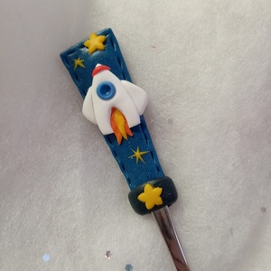 Kis űrhajósoknak teáskanál kakaós kanál, Otthon & Életmód, Konyhafelszerelés, tálalás, Tálalás, Bögre & Csésze, Gyurma, MESKA