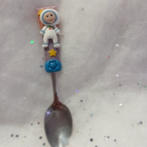 Kicsi űrhajósoknak teáskanál kakaós kanál - otthon & életmód - konyhafelszerelés, tálalás - tálalás - bögre & csésze - Meska.hu