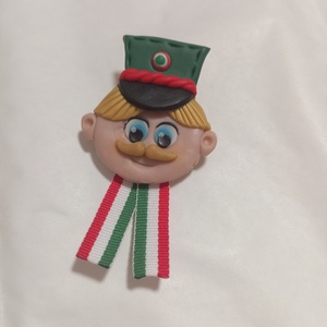 Magyar Huszár trikolor kitűző - Meska.hu