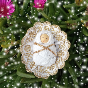 Karácsonyi dióbaba - karácsony - karácsonyi lakásdekoráció - karácsonyi lakásdíszek - Meska.hu