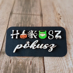 Őszi dekorációs tábla, Otthon & Életmód, Dekoráció, Ajtó- és ablak dekoráció, Ablakdísz, Famegmunkálás, MESKA