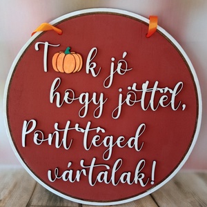 Őszi ajtódísz  - otthon & életmód - dekoráció - ajtó- és ablak dekoráció - ajtódísz & kopogtató - Meska.hu