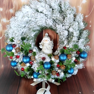 Fenyős Karácsony ajtódísz  - Meska.hu