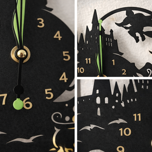 Harry Potteres falióra - otthon & életmód - dekoráció - fali és függő dekoráció - falióra & óra - Meska.hu