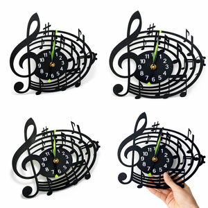 Hangjegyes falióra - otthon & életmód - dekoráció - fali és függő dekoráció - falióra & óra - Meska.hu
