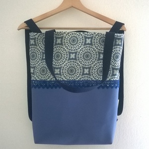 Kék hátitáska / válltáska  - Meska.hu