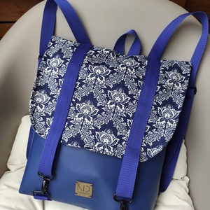 Kék női hátitáska - Meska.hu