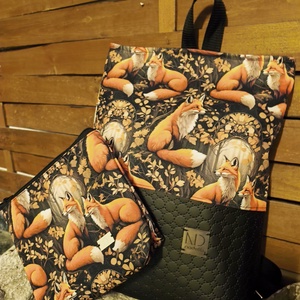 Hátitáska neszeszerrel - táska & tok - hátizsák - hátizsák - Meska.hu