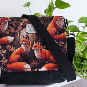 Rókás oldaltáska - Meska.hu