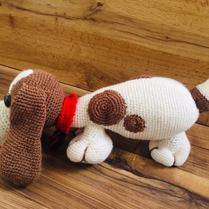 Basset Hound kutyus - játék & sport - plüssállat & játékfigura - kutya - Meska.hu