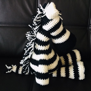 Zebra - játék & sport - plüssállat & játékfigura - más figura - Meska.hu