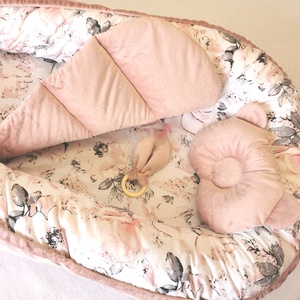 Babafészek  levehető huzattal  - otthon & életmód - babaszoba, gyerekszoba - babaszoba, gyerekszoba - Meska.hu