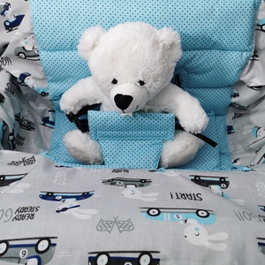 Bevásárlókocsi huzat biztonsági övvel  - játék & sport - 3 éves kor alattiaknak - bevásárlókocsi huzat - Meska.hu