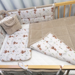 Babatakaró és pána babaágynemű steppelt ajándék pelenka tárolóval, Otthon & Életmód, Babaszoba, gyerekszoba, Baba ágynemű, Varrás, MESKA