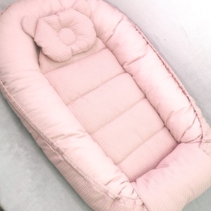 Babafészek  levehető huzattal  - otthon & életmód - babaszoba, gyerekszoba - babafészek - Meska.hu