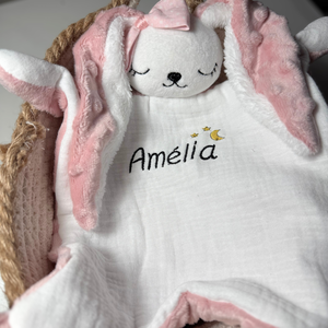 Nyuszi szundikendő, Játék & Sport, Baba & babaház, Baba, Hímzés, Baba-és bábkészítés, MESKA