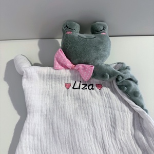 Béka szundikendő - játék & sport - baba & babaház - baba - Meska.hu