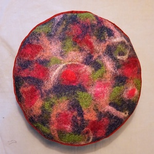 Meditációs ülőpárna, jógapárna nemez ülőlappal Csipkerózsika - játék & sport - sport és kikapcsolódás - jóga, pilates, torna - jógapárna - Meska.hu