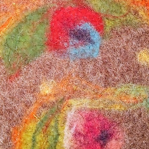 Meditációs ülőpárna, jógapárna nemez ülőlappal Csenge - játék & sport - sport és kikapcsolódás - jóga, pilates, torna - jógapárna - Meska.hu