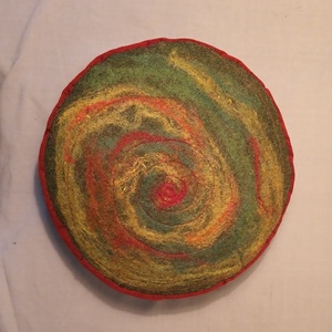 Meditációs ülőpárna, jógapárna nemez ülőlappal Antares - játék & sport - sport és kikapcsolódás - jóga, pilates, torna - jógapárna - Meska.hu