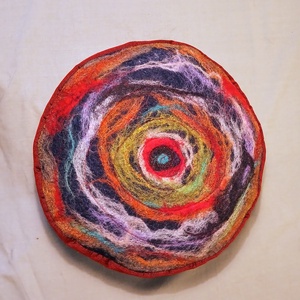 Meditációs ülőpárna, jógapárna nemez ülőlappal Capella - játék & sport - sport és kikapcsolódás - jóga, pilates, torna - jógapárna - Meska.hu