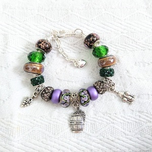 Esti Borozás - Pandora stílusú charm karkötő - ékszer - karkötő - charm karkötő - Meska.hu Esti Borozás - Pandora stílusú charm karkötő - ékszer - karkötő - charm karkötő - Meska.hu