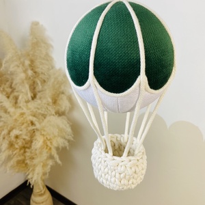 Hőlégballon babaszoba dekoráció  - otthon & életmód - babaszoba, gyerekszoba - babaszoba dekoráció - Meska.hu