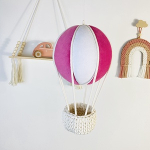 Hőlégballon babaszoba dekoráció  - otthon & életmód - babaszoba, gyerekszoba - babaszoba dekoráció - Meska.hu