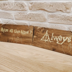 Harry Potter tematikus esküvői szktábla ANGOL, Esküvő, Dekoráció, Tábla & Jelzés, Festett tárgyak, MESKA