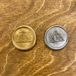 Harry Potter tematikus viaszpecsét - esküvő - meghívó & kártya - esküvői pecsét, bélyegző - esküvői viasz pecsét - Meska.hu