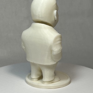 Bólogatós Orbán figura, öntapadó talppal (Fehér) - otthon & életmód - dekoráció - dísztárgy - Meska.hu