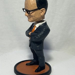 Bólogatós Szíjjártó figura, öntapadó talppal - otthon & életmód - dekoráció - dísztárgy - Meska.hu